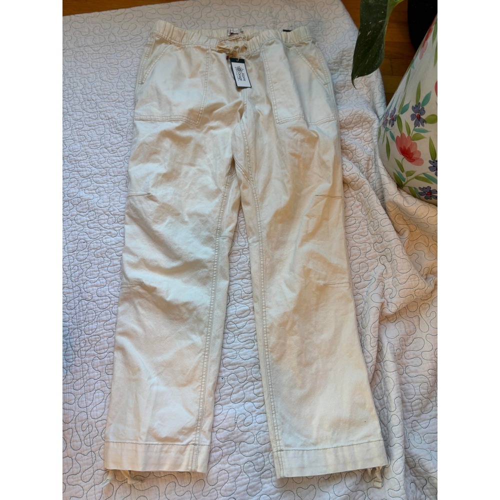Alpine Design Women's Beige Hike Pants Mid Rise Straight Leg Size‎ Large